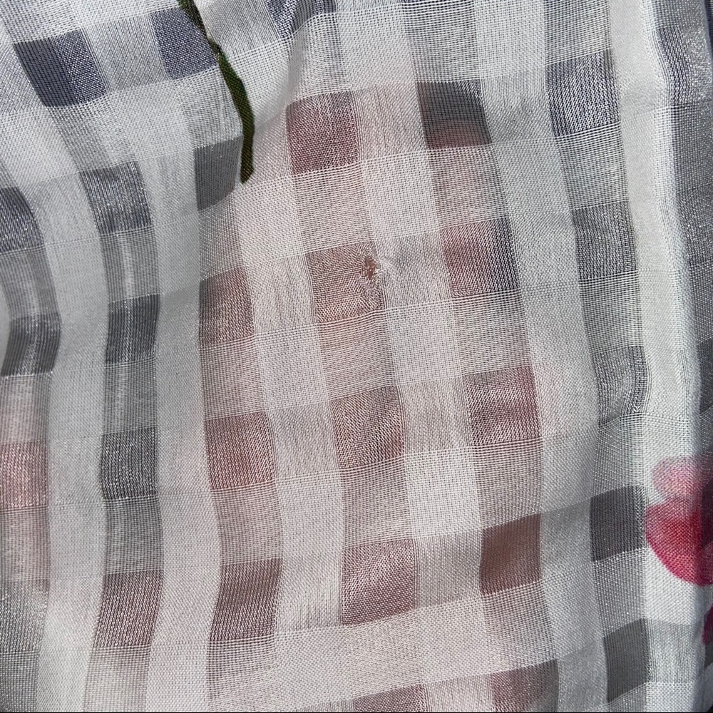 Rails Kelsey Floral Tie-Front Button Down Shirt - image 5